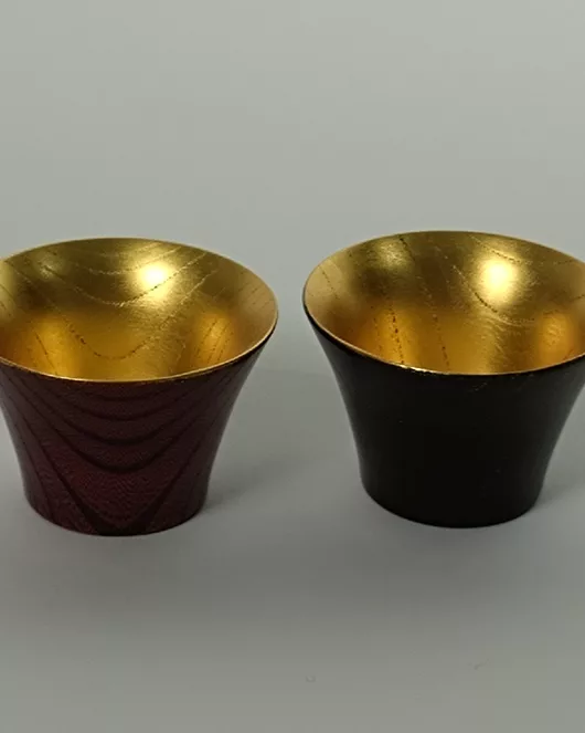 The World's Only Authentic Gold Leaf Application Experience Using UNESCO Heritage Handcrafted Gold Leaf (Includes an Original Golden Guinomi Cup)